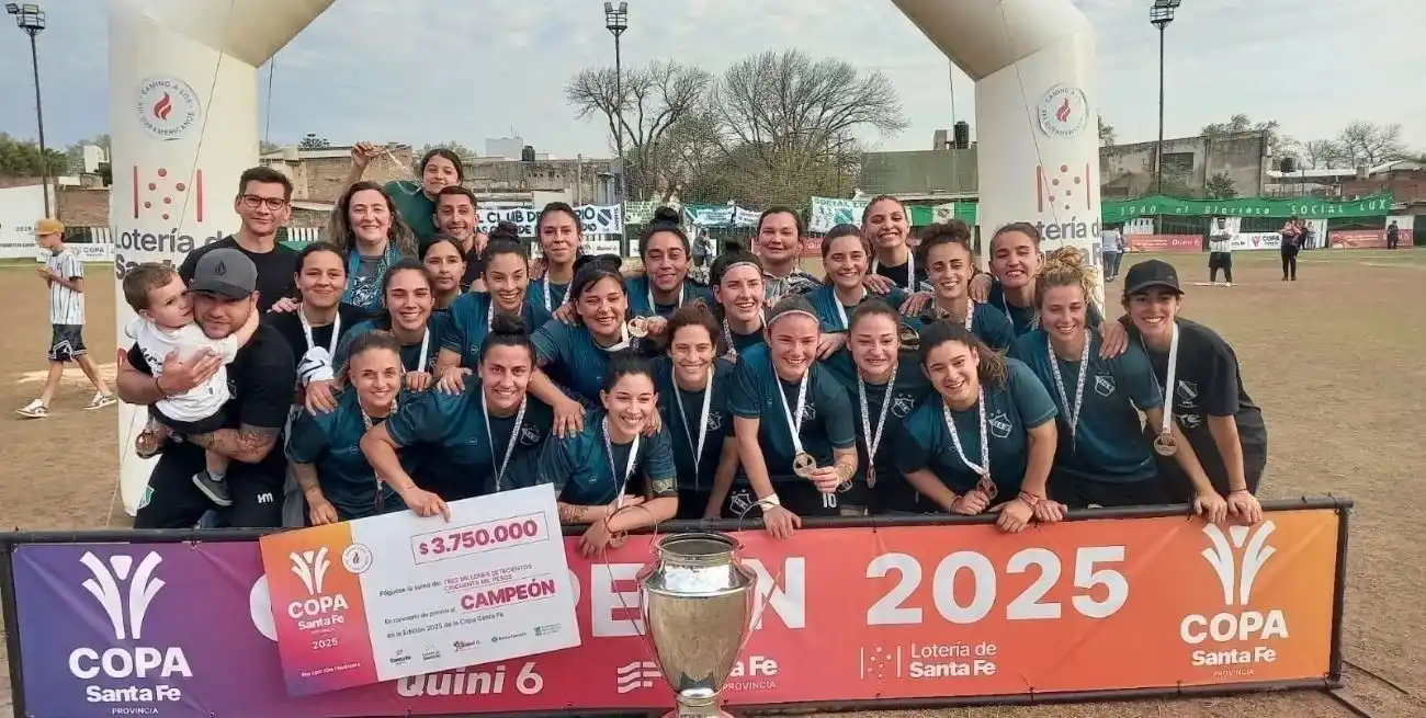 Social Lux se coronó en 2025 y va por el bicampeonato. Prensa: Copa Santa Fe.