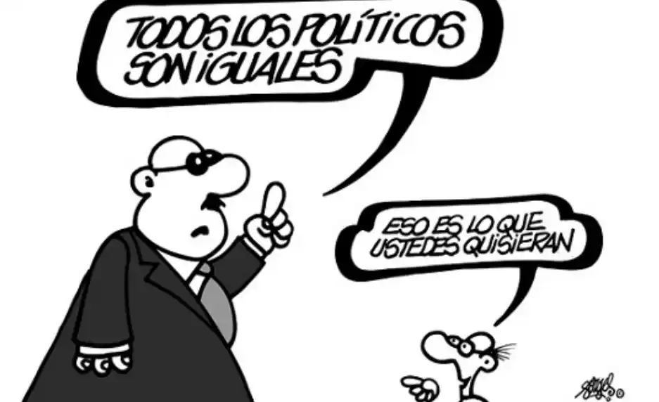 La antipolítica, el discurso de las minorías 
