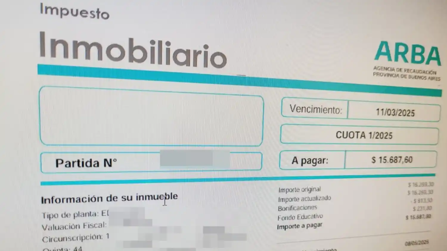 El Gobierno de la provincia de Buenos Aires ofrece descuentos de hasta el 15% en el pago de anual de los impuestos.