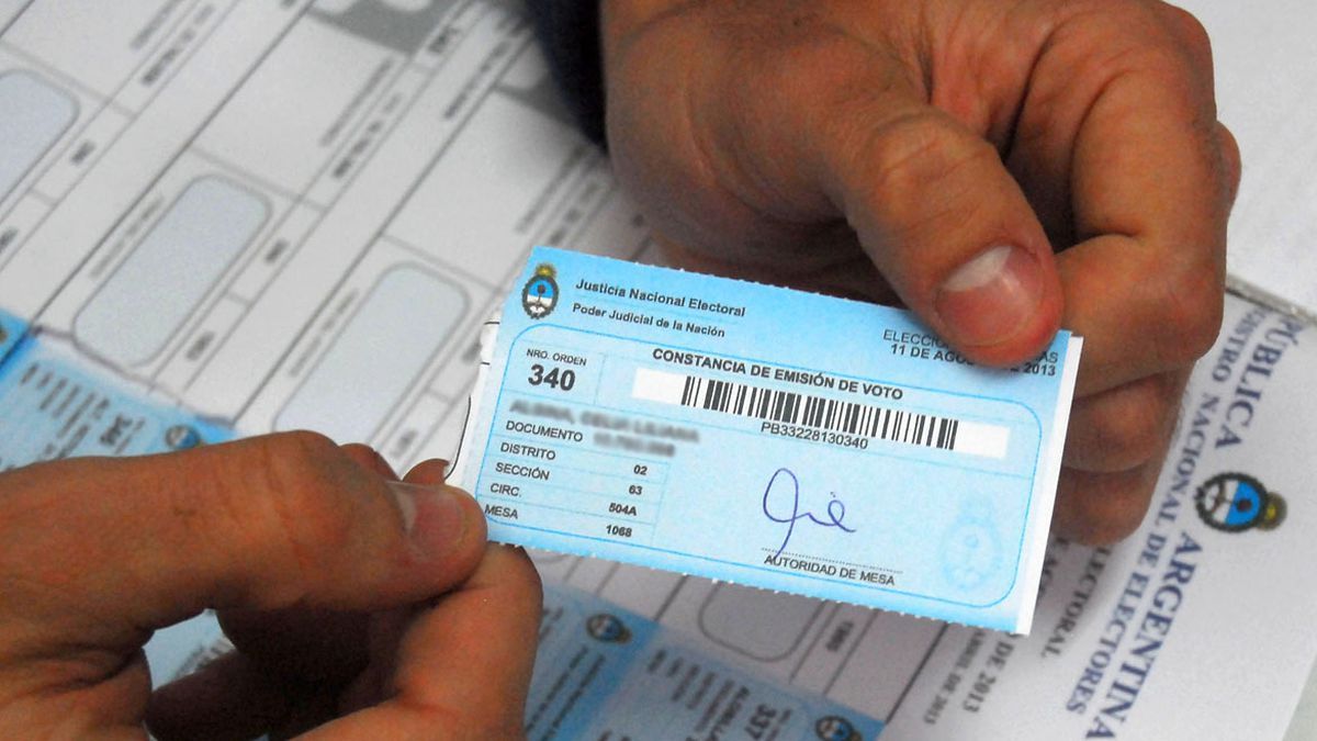 La participación en las PASO a nivel nacional fue del 74%