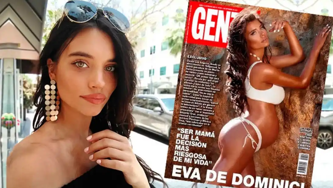 Eva de Dominici mostró su hermosa panza, a punto de ser mamá