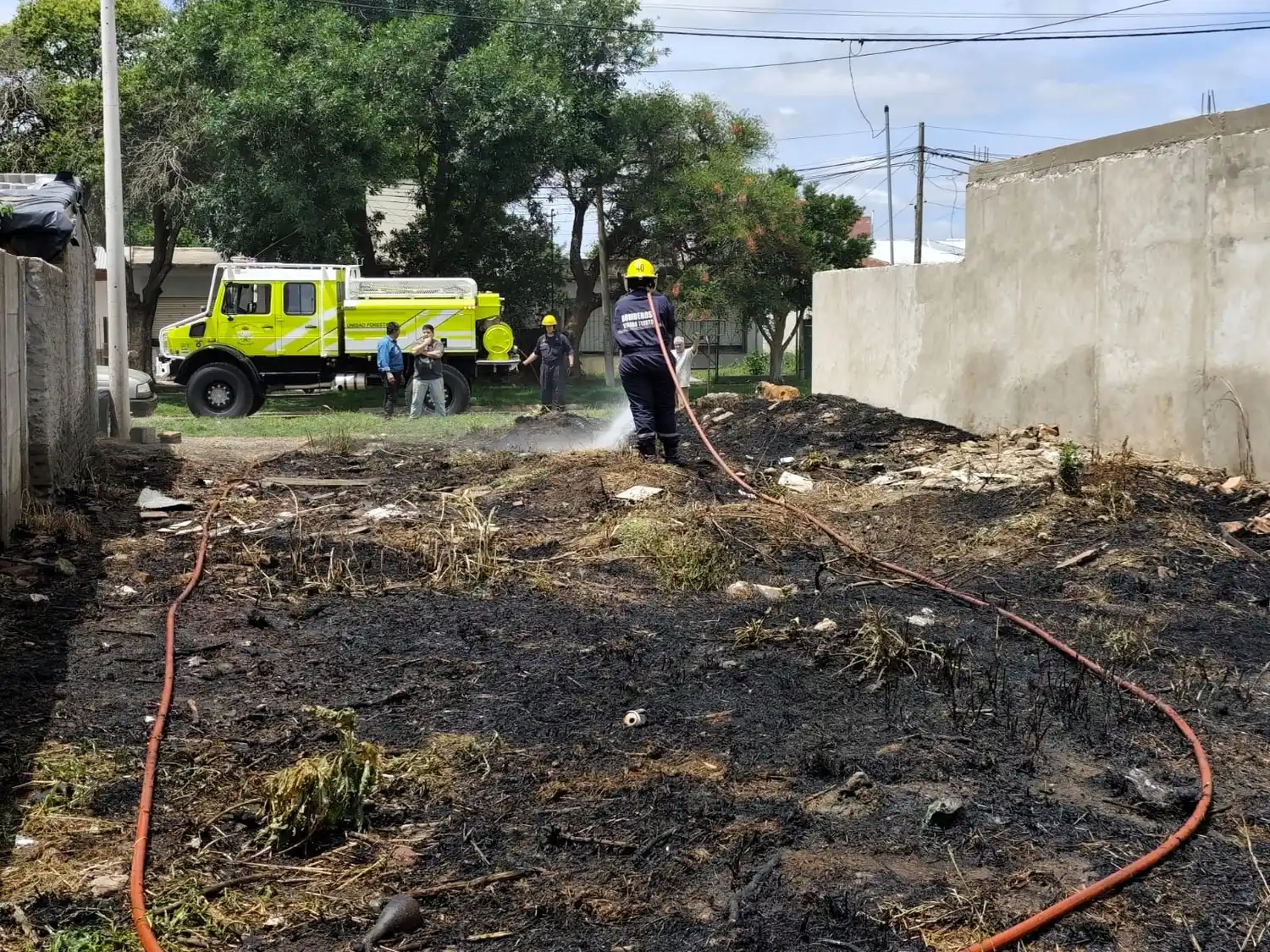 Baldío ubicado en inmediaciones de Sigal y Alfaro. Foto: BVVT