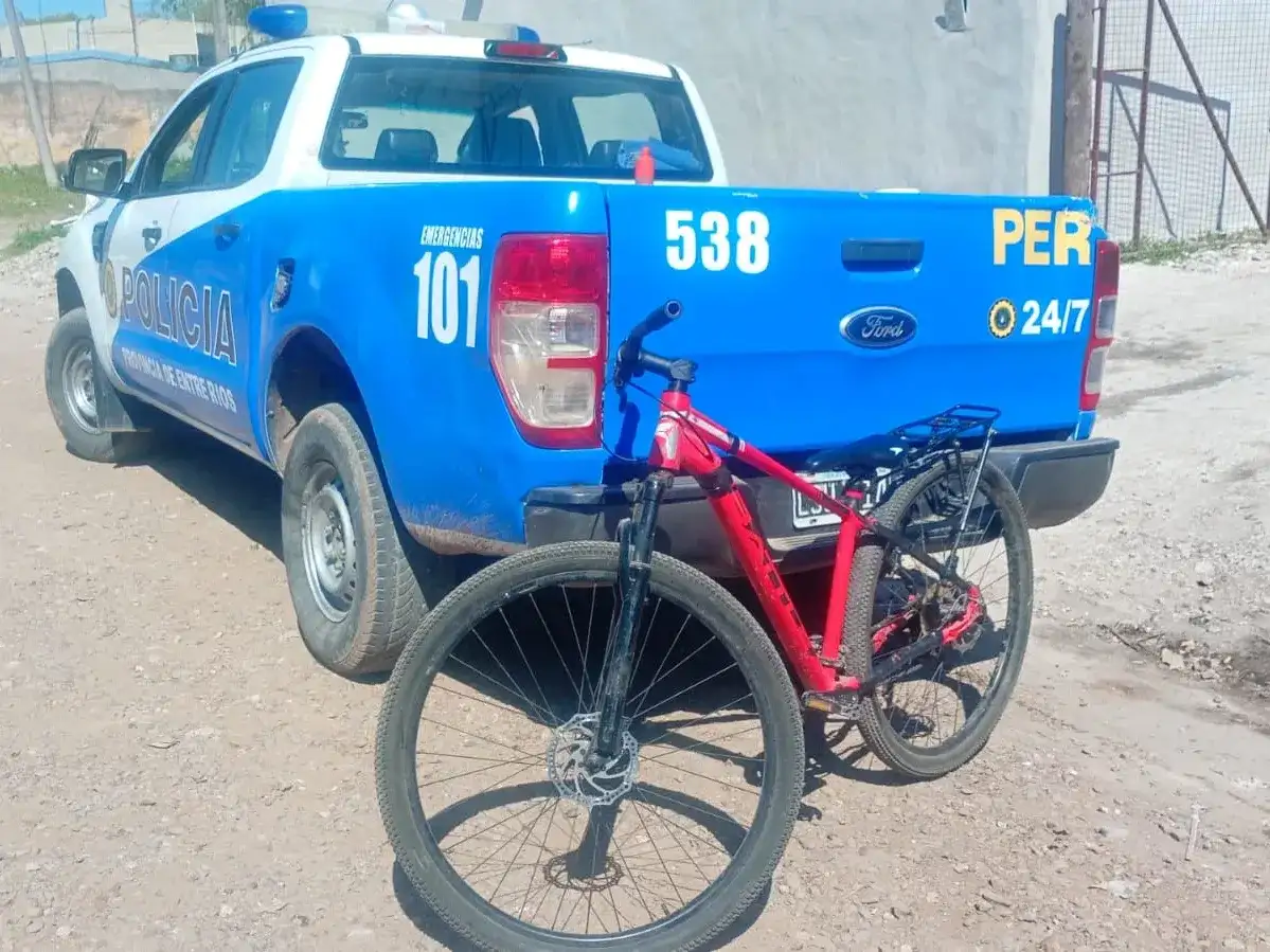 Recuperaron una bicicleta robada que había sido vendida por 40.000 pesos