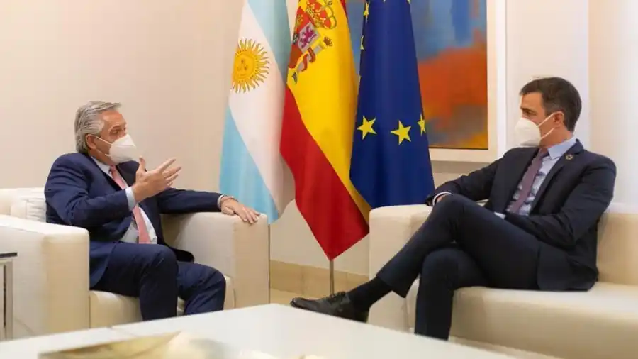 Fernández se volverá a encontrar con su par de España, Pedro Sánchez.