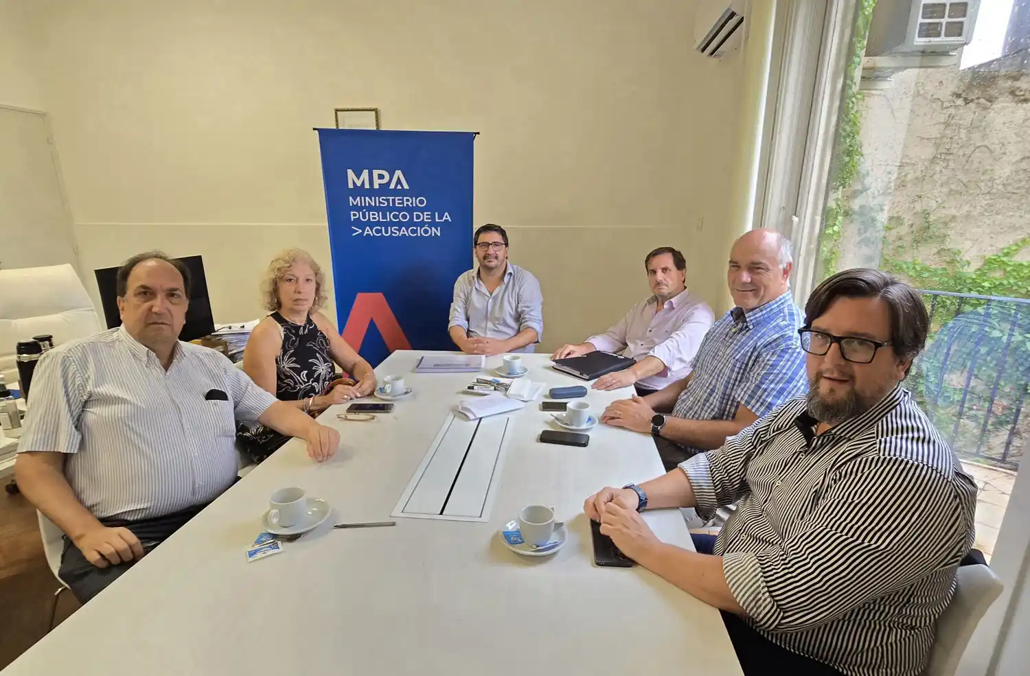 Reunion del MPA se reunieron con dirigentes del Sindicato de Trabajadores Judiciales de la provincia de Santa Fe