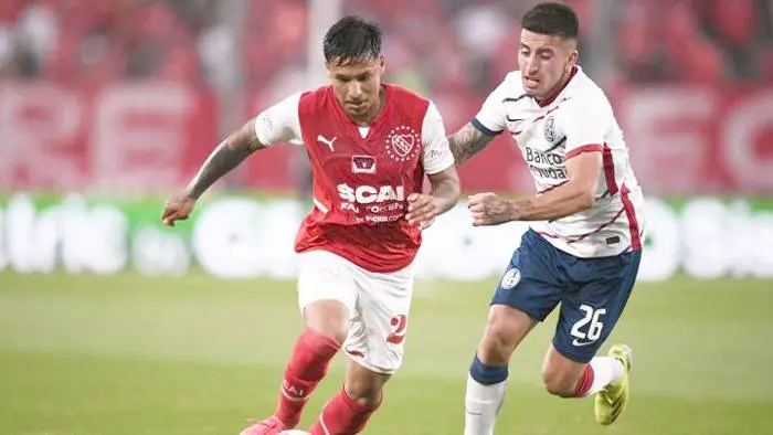 Independiente frente a San Lorenzo,  por el Torneo Fútbol de Verano