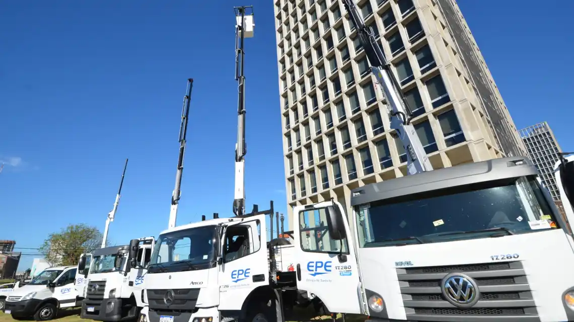 La EPE sumó vehículos utilitarios para la atención del servicio
