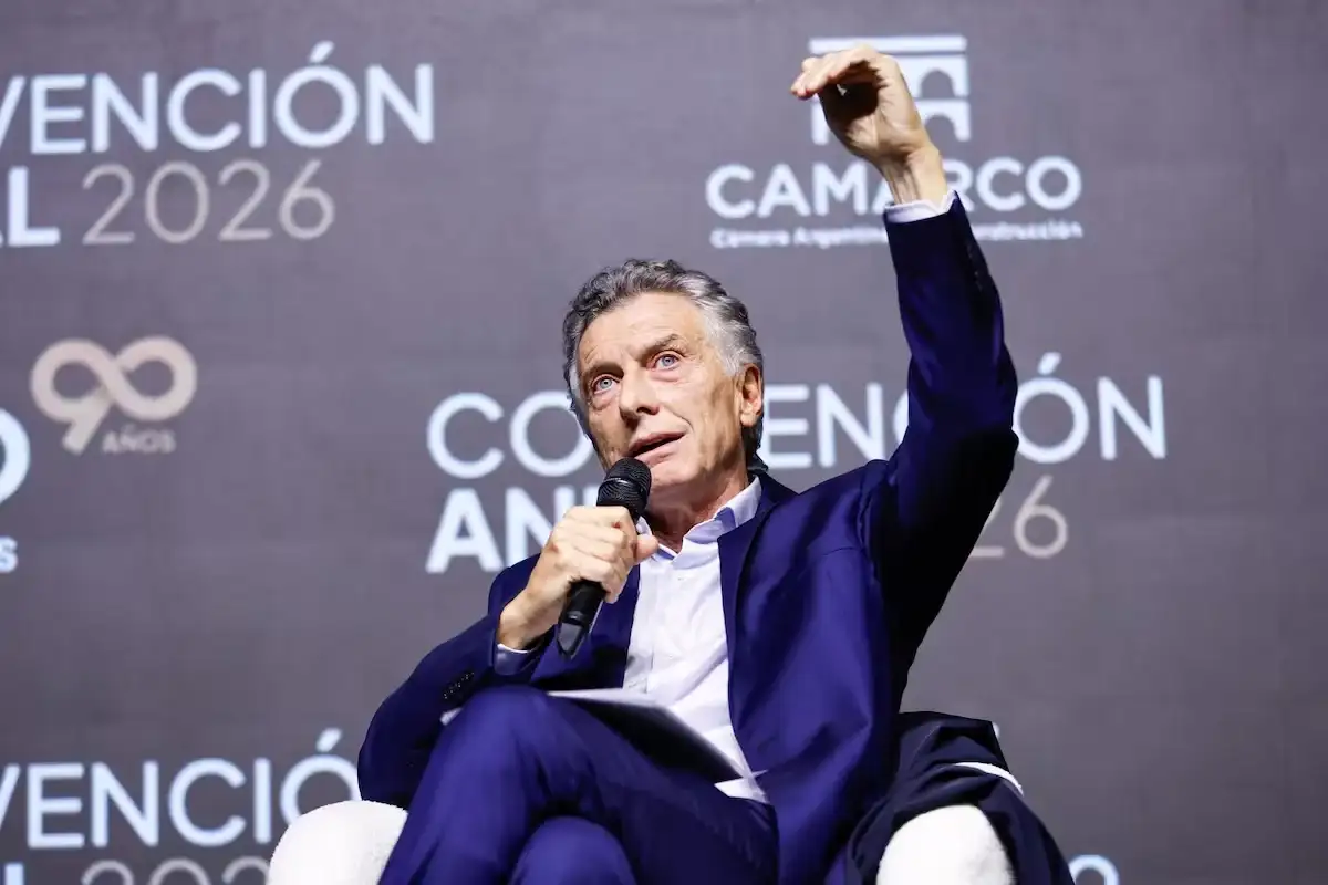Mauricio Macri brindó un discurso en la Convención Anual de la Cámara Argentina de la Construcción (Camarco).