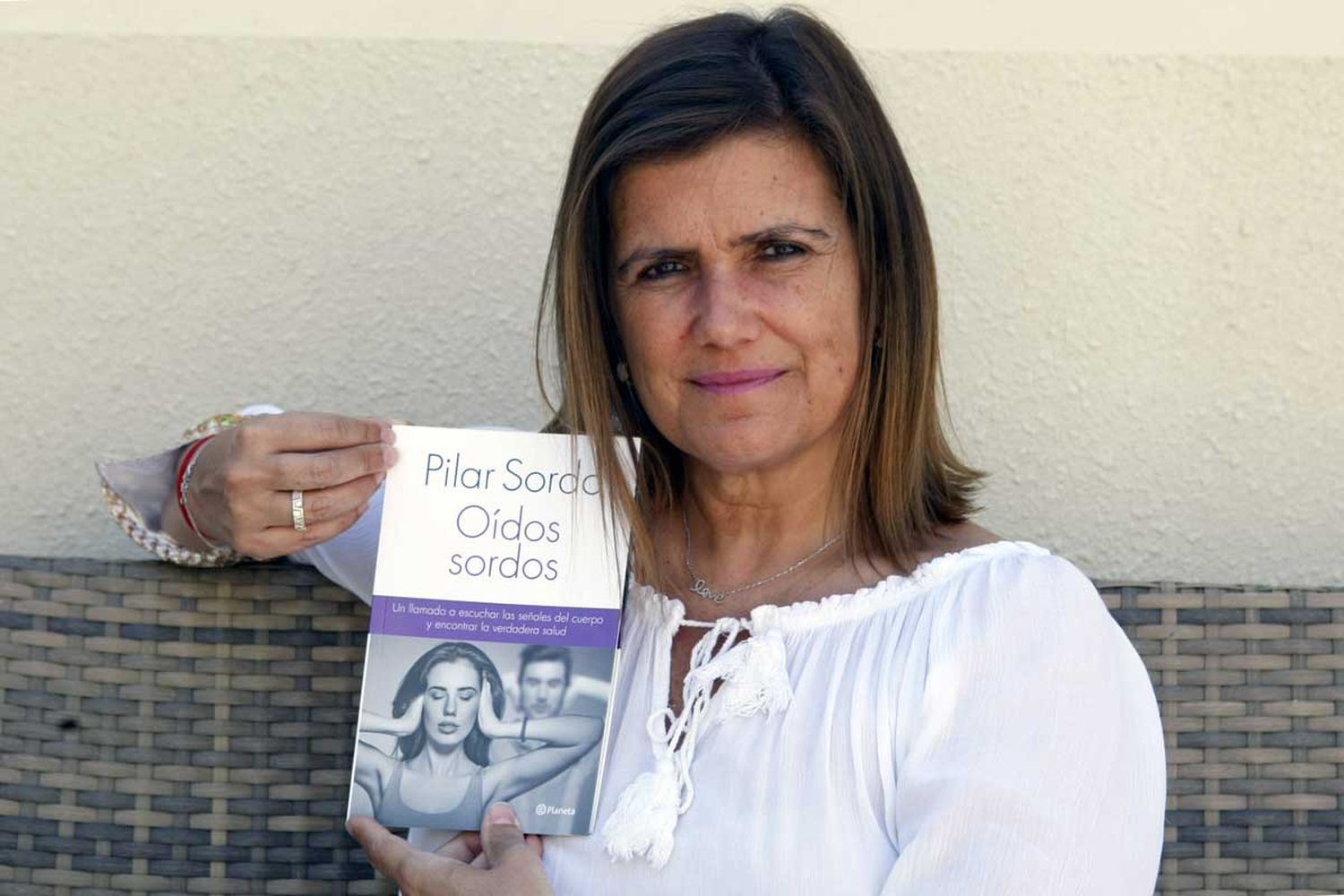 Pilar Sordo pasó por el Espacio Clarín