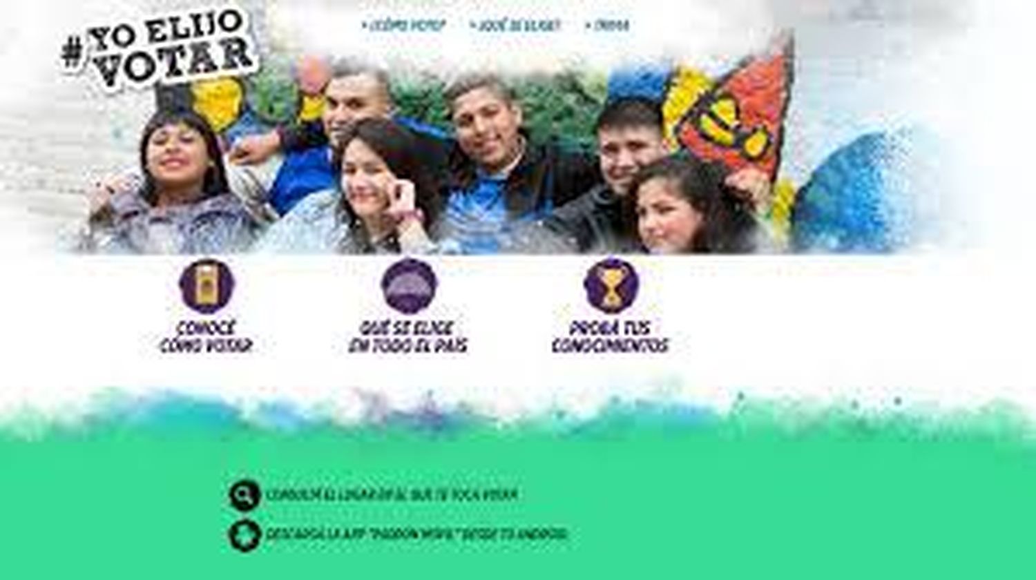 El Gobierno Lanzó #YoElijoVotar, una campaña para fortalecer el voto de los jóvenes