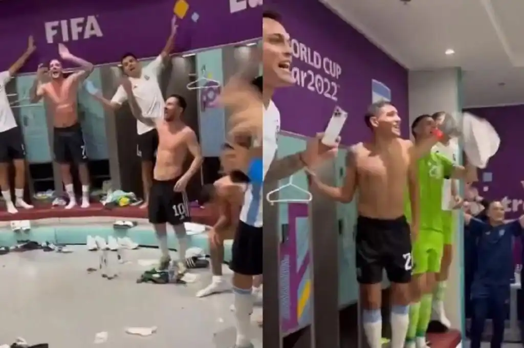El desahogo de la Selección Argentina puertas adentro: así se vivió en el vestuario 