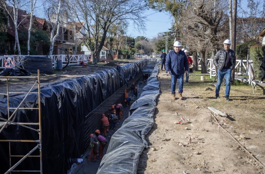 Avanza a buen ritmo la obra del Colector Marcos Sastre