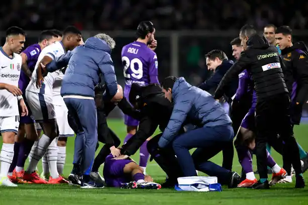 Fiorentina-Inter, suspendido por una descompensación