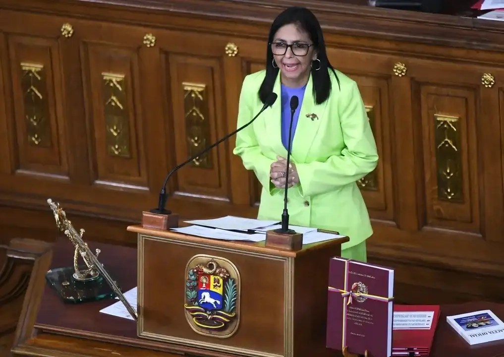 Delcy Rodríguez.
