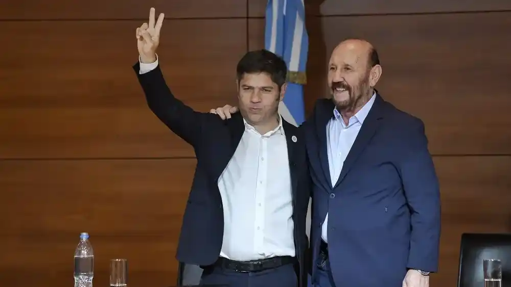 Axel Kicillof y Gildo Infran