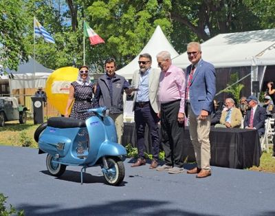 Orgullo sanfrancisqueño: una motoneta obtuvo el primer premio en Autoclásica 2025