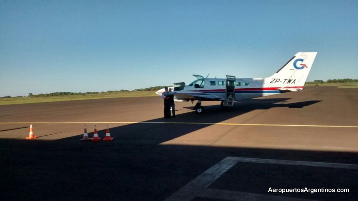 [Fotogalería] Vuelo inaugural de TAGUA entre Asunción y Encarnación