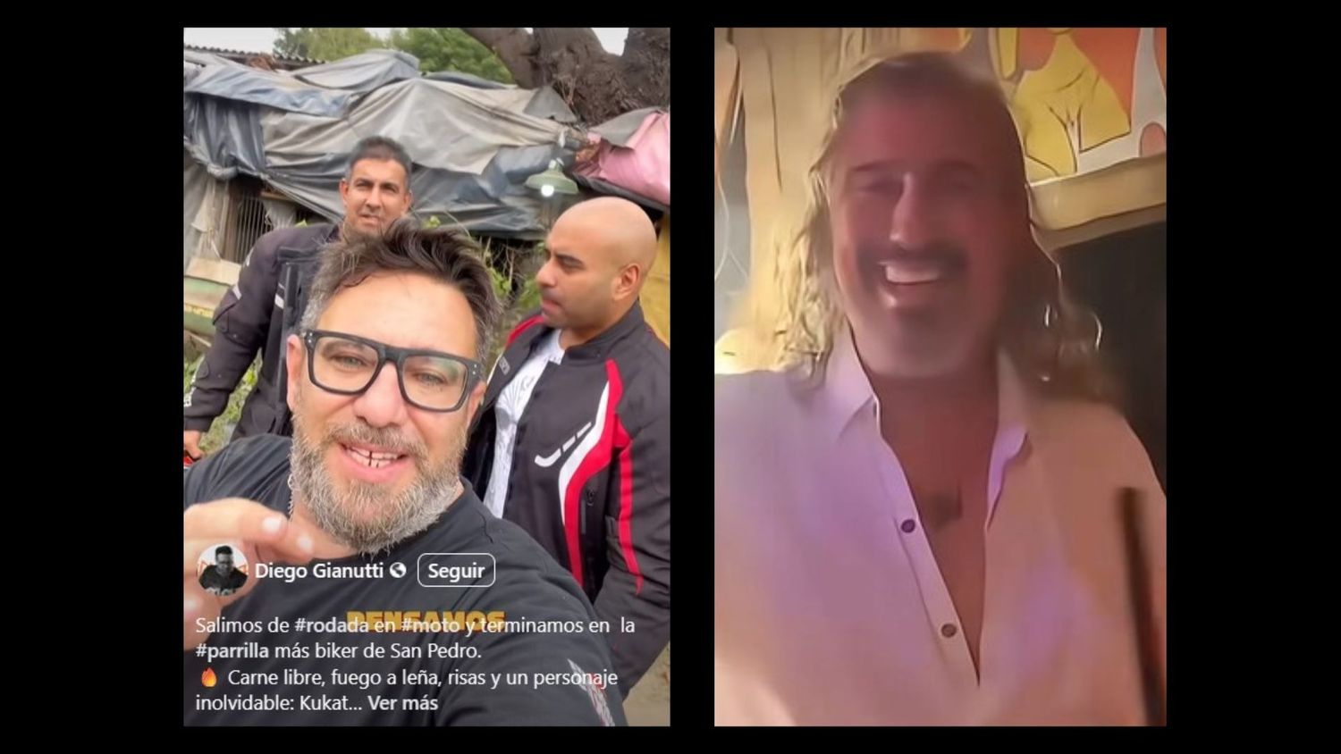 Diego Gianutti describió detalladamente los momentos vividos en la parrilla de Kukato García.