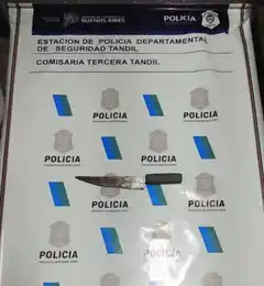 Aprehendieron a un hombre que amenazó con una cuchilla a una chica