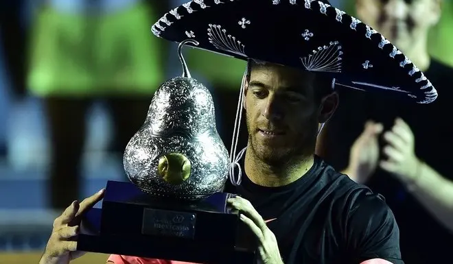 Del Potro campeón en Acapulco