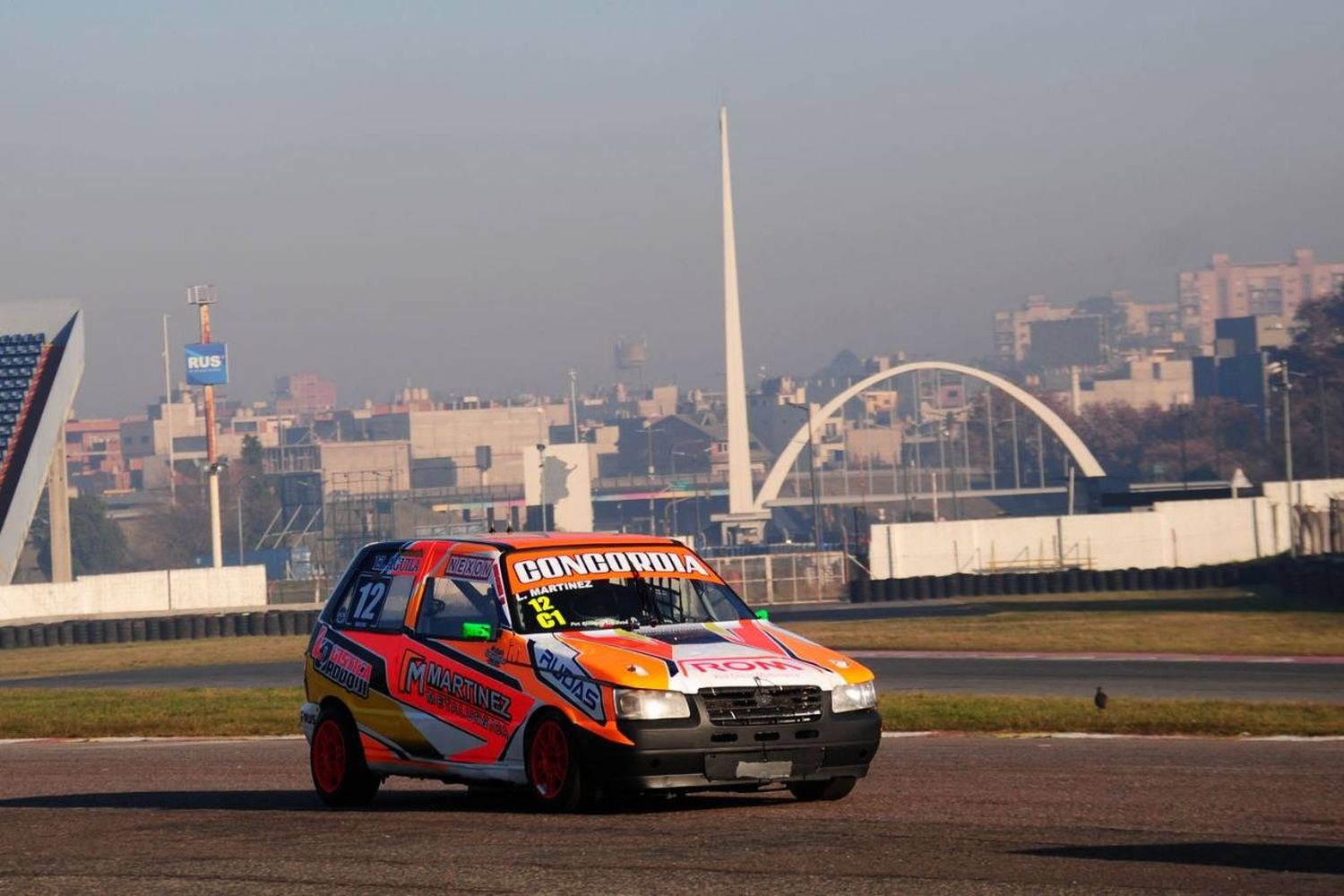 �SChano⬝ Martínez finalizó 9º en la carrera de Buenos Aires