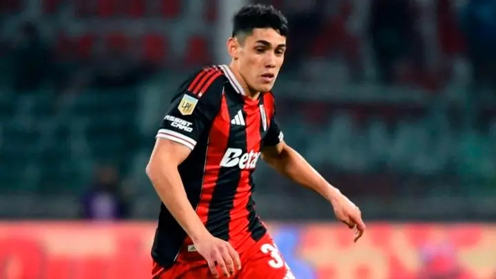 Santiago Lencina, el juvenil de River que deslumbró ante Instituto con dos goles
