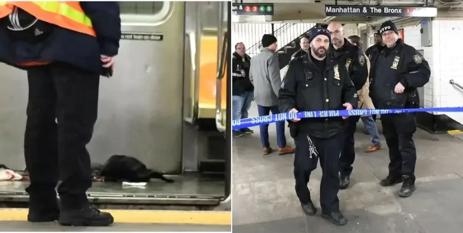 El crimen tuvo lugar el domingo en el subte en Crown Heights.