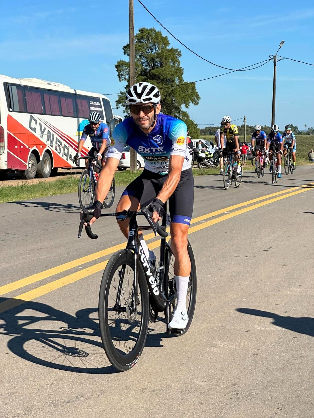 El cliclista de Gualeguaychú representa al Armonía Cycles de Fray Bentos