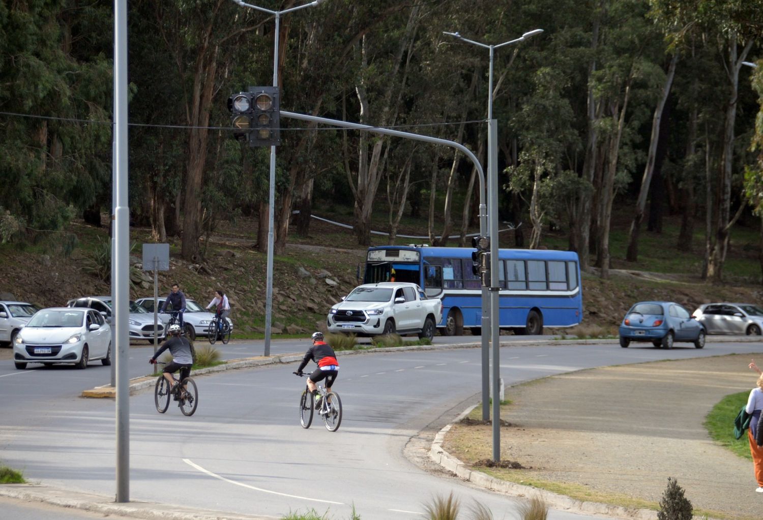 Una ves que finalice la repavimentación de la zona, comenzaran a funcionar los nuevos dispositivos.