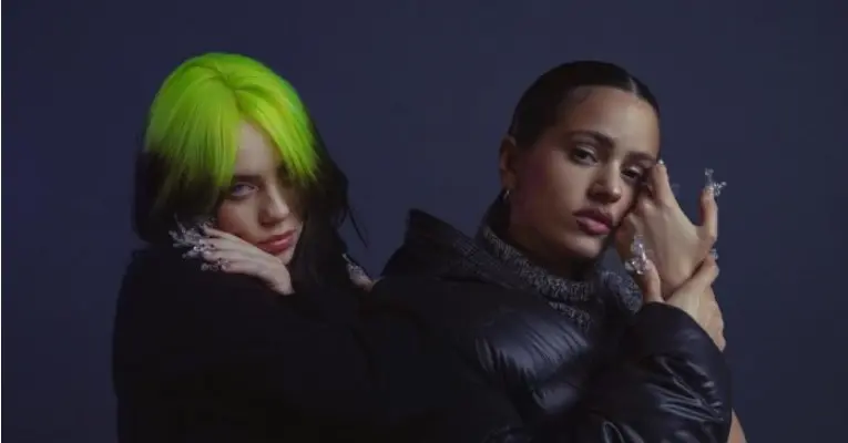 Billie Eilish cantó mejor en español que Rosalía y no la perdonaron (Memes)