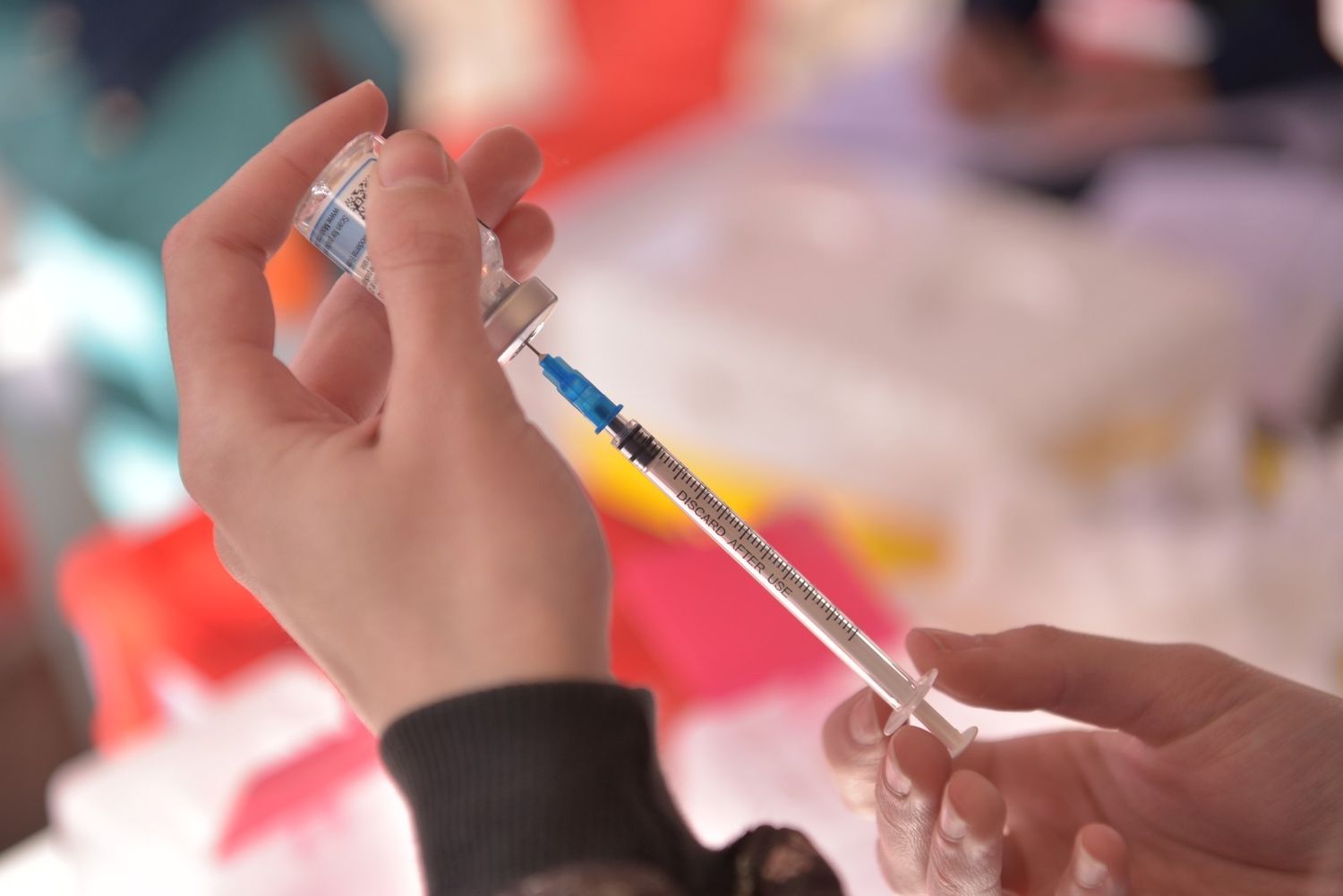 Ante las consultas, indicaron que la vacuna antigripal aún no se encuentra disponible
