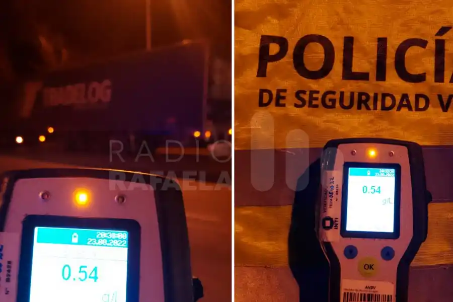 Circulaba por la Ruta Nacional 34 con más alcohol en sangre