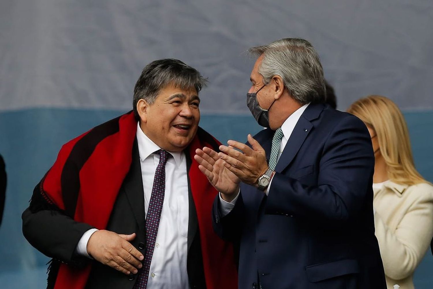 Alberto Fernández participa de acto en José C. Paz por el Día de la Mujer Trabajadora