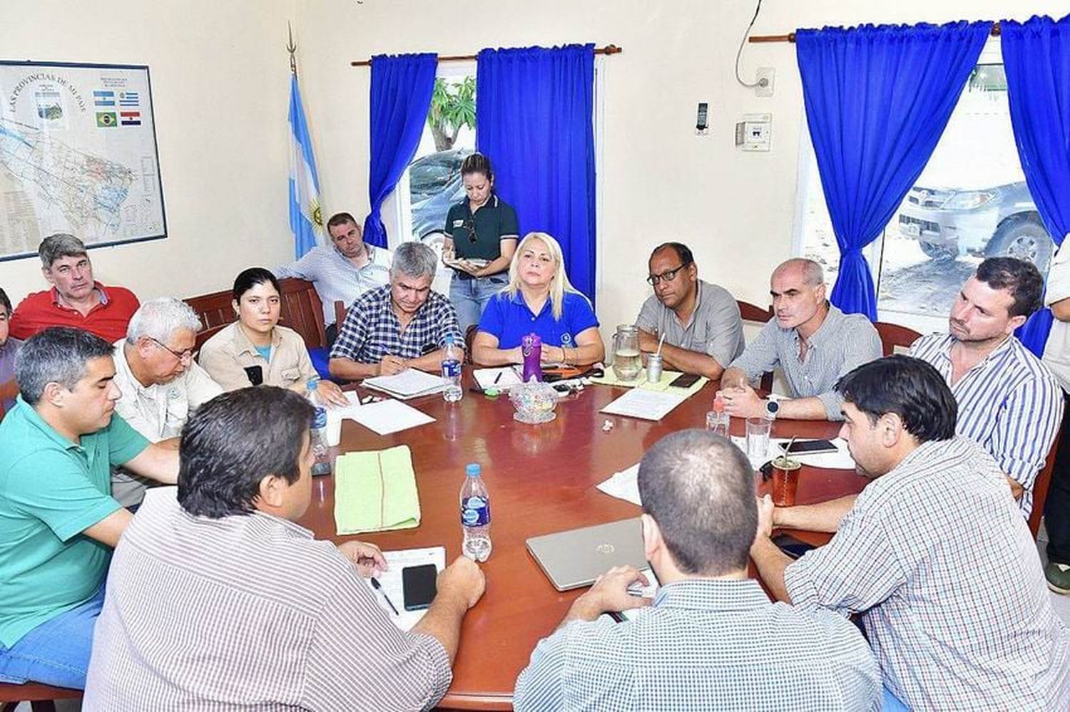 Actores del sector productivo abordaron la
instrumentación de la emergencia agropecuaria