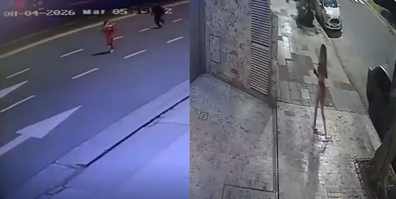 El recorrido registrado por las cámaras se inició tras el abandono del departamento ubicado en la avenida del Libertador al 5400, donde la pareja había transcurrido la noche.