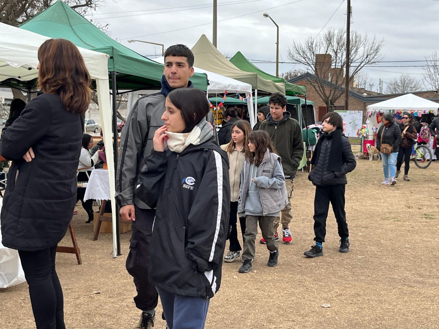 A pesar del frío, la ciudadanía disfrutó de este clásico espacio.