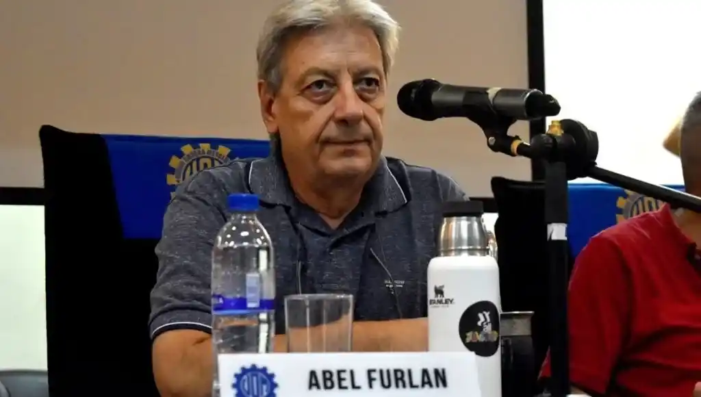 Abel Furlán, secretario general de la Unión Obrera Metalúrgica