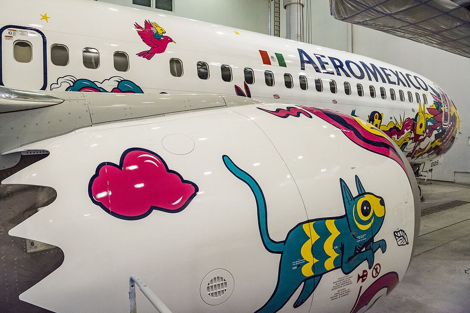 Kukulcán: Aeroméxico presentó un livery conmemorando sus 90 años y homenajeando a la cultura maya