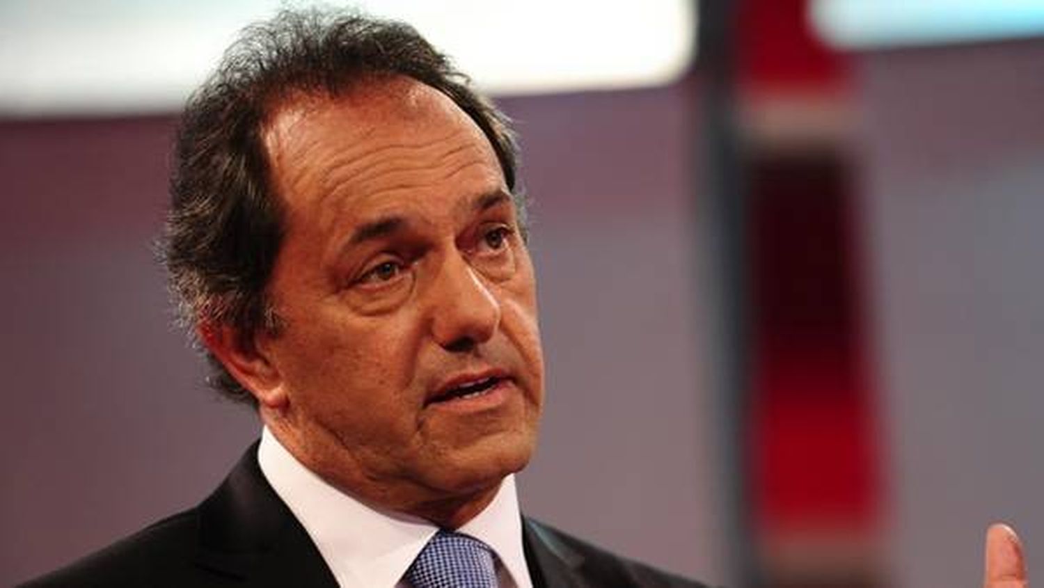 Scioli: "Desde el 11 de diciembre mi oficina estará en la calle"