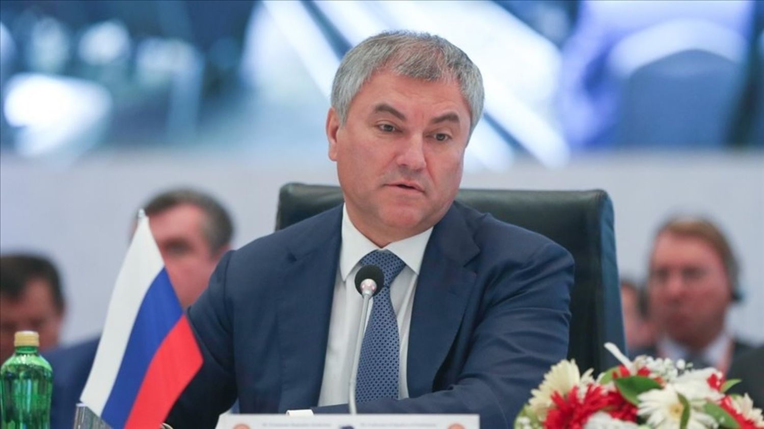 Viacheslav Volodin, presidente de la Duma Estatal rusa.