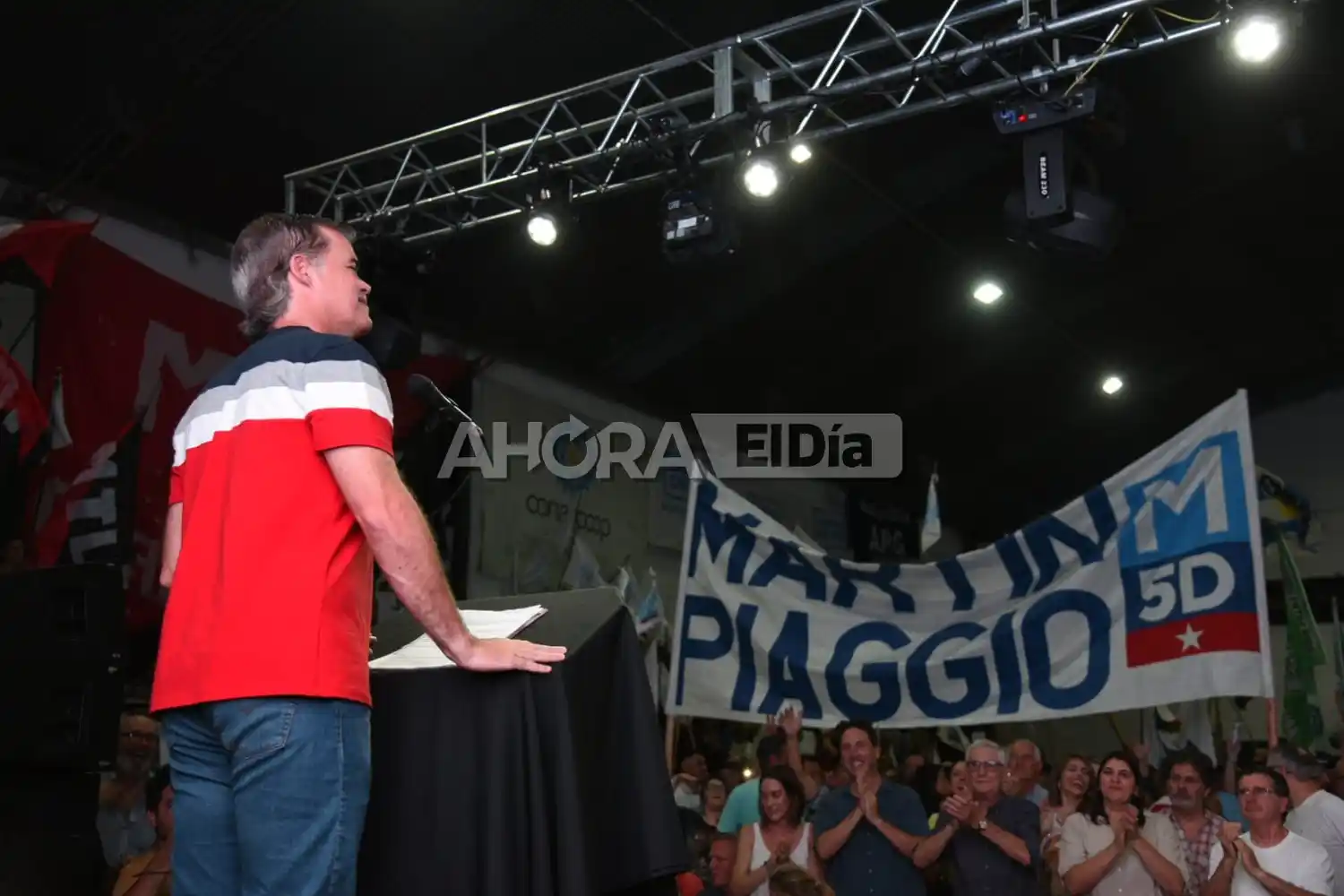 Mirá las mejoras fotos del acto de Piaggio: El 5D desde adentro