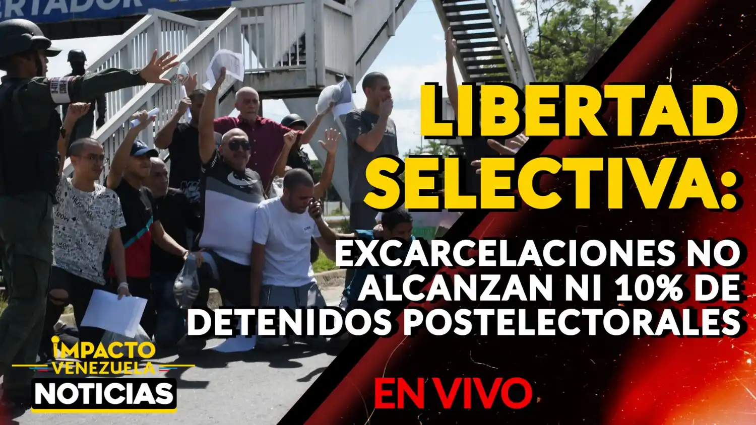 LIBERTAD SELECTIVA: excarcelaciones no alcanzan ni 10% de detenidos postelectorales – VIDEO