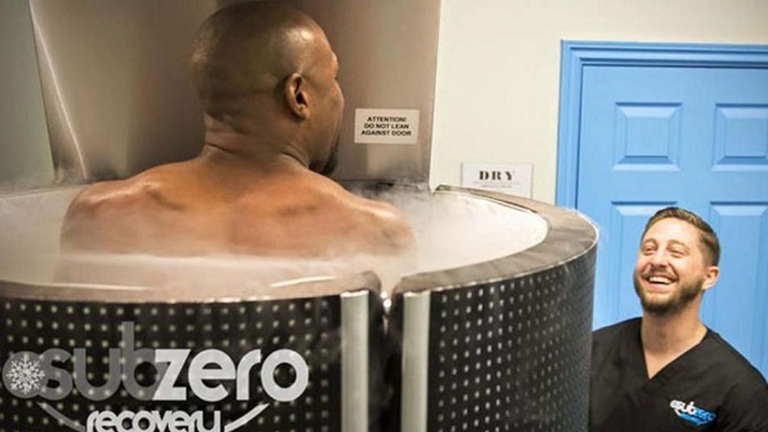 El impresionante tratamiento a 100 grados bajo cero de Floyd Mayweather
