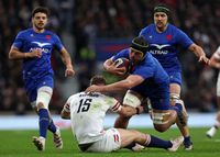 Francia logró un triunfo histórico en Twickenham