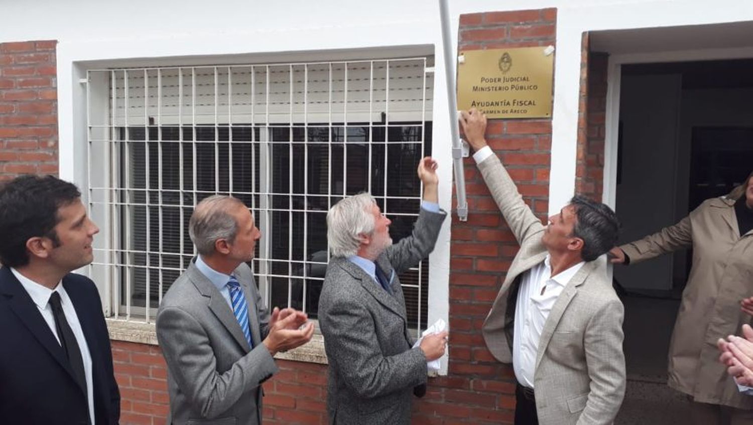 Carmen de Areco: Inauguran sede de la Ayudantía Fiscal