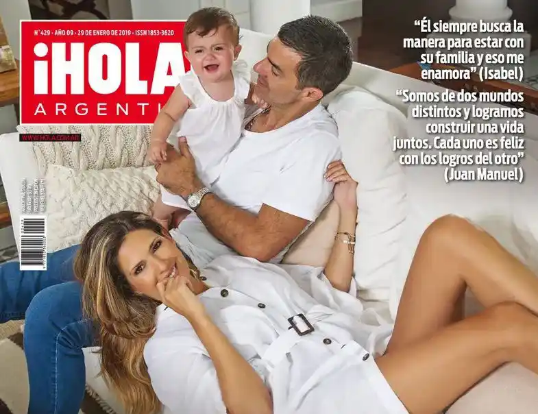 Urtubey y Macedo,  juntos en Revista ¡Hola!