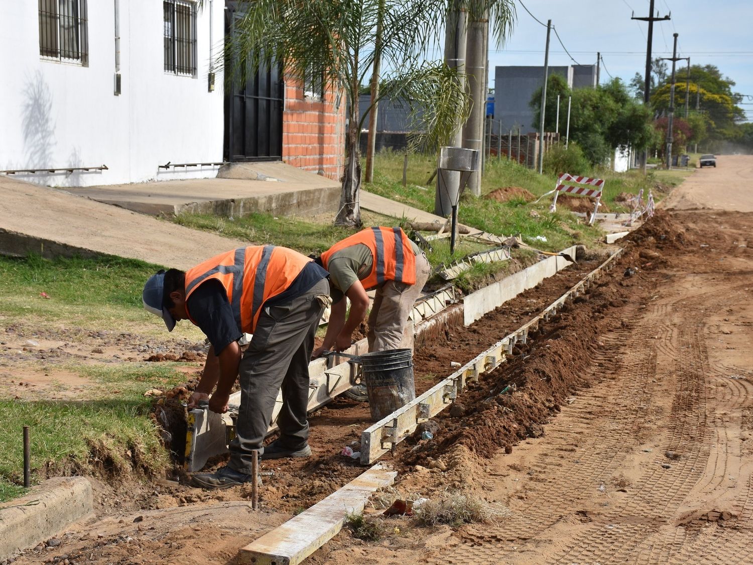 Programa de arreglo y bacheo de calles