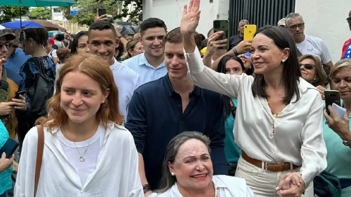 «VENEZUELA ESTÁ UNIDA»: María Corina Machado celebra la primaria