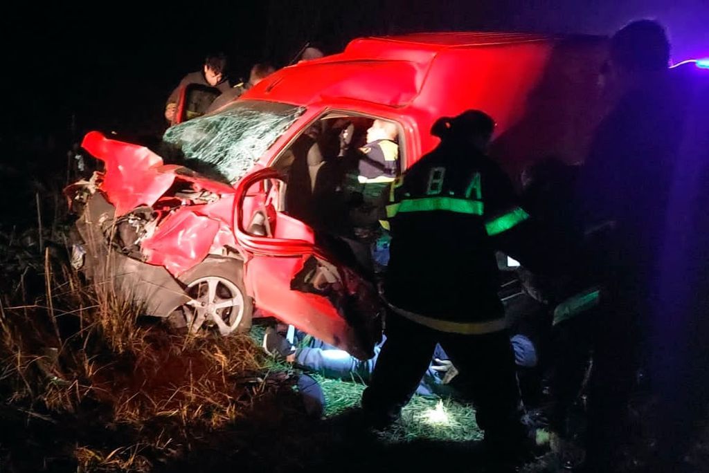 Dos vecinos de Claromecó sufrieron lesiones en un choque frontal