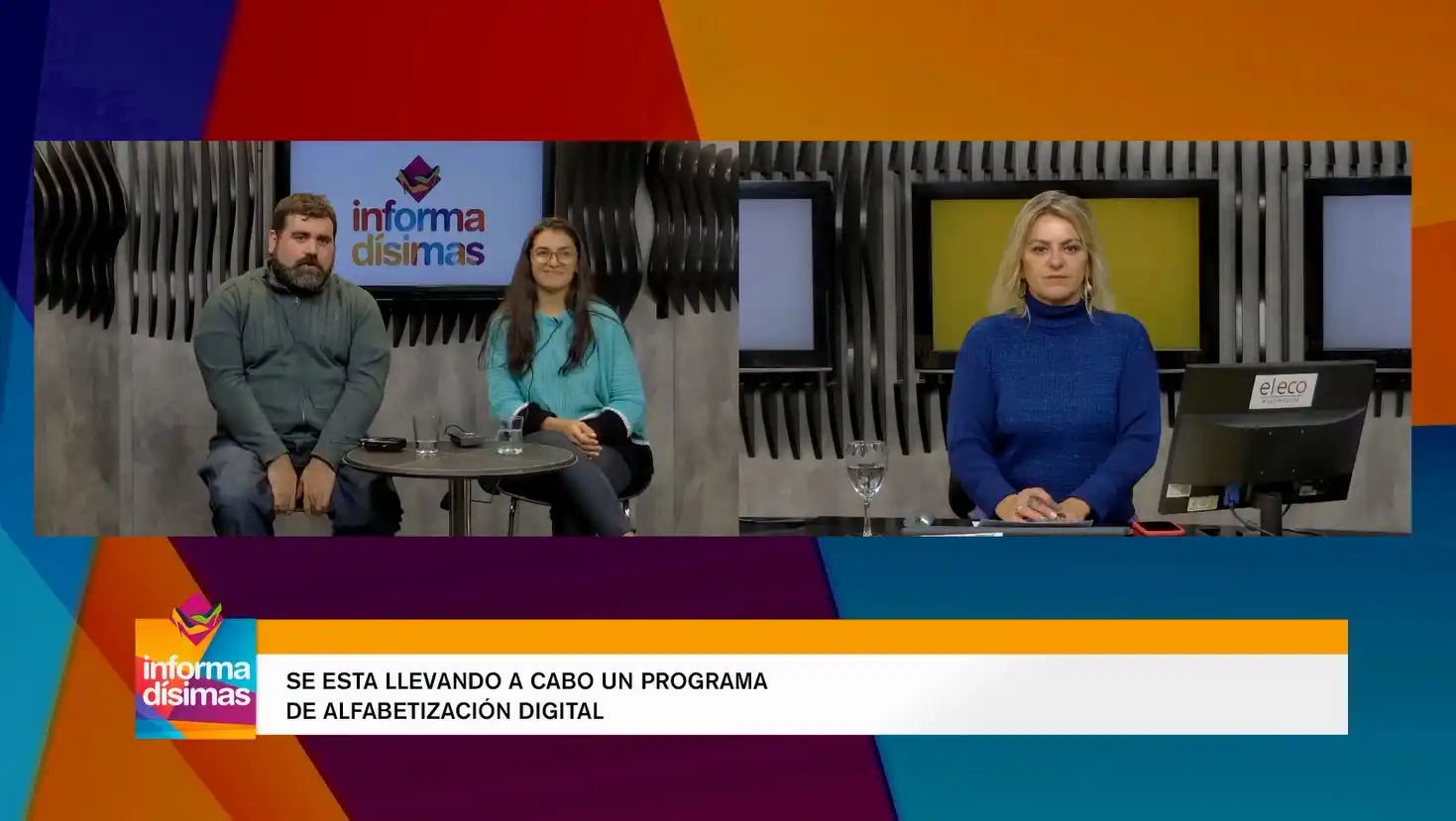 Se está llevando a cabo un programa de alfabetización digital en la Biblioteca Sarmiento